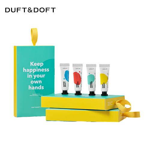 DUFT & DOFT 多馥特馥(韓國) 調色盤香氛護手霜禮盒 10ml x 4枝/盒 SIGNATURE PERFUME MINI HAND ...